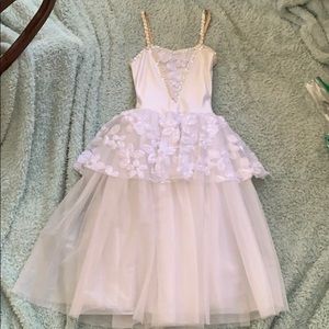 White ballet costume